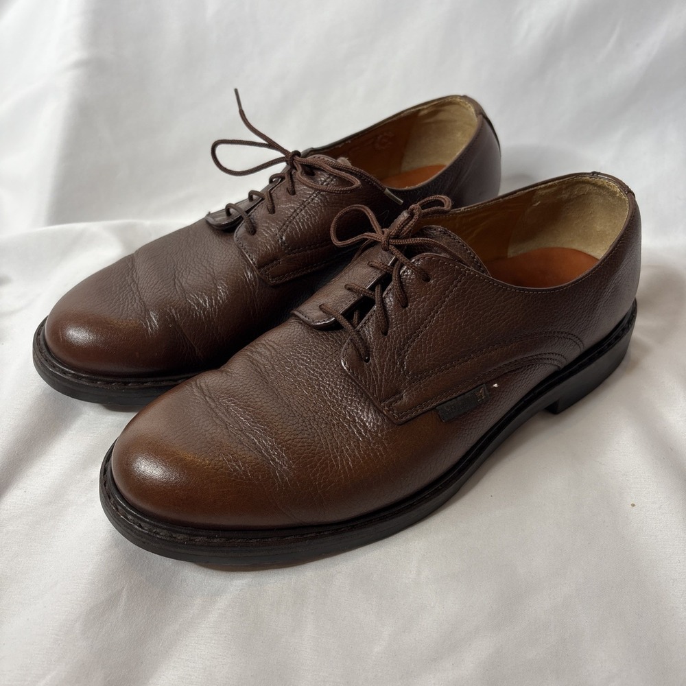 Mephisto Marlon Brown‎ Leather Lace-Up Oxford Shoes Men's Size 9